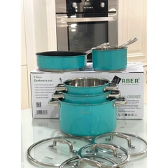 Bộ nồi inox AN05SMDT Arber inox 304 kèm chảo
