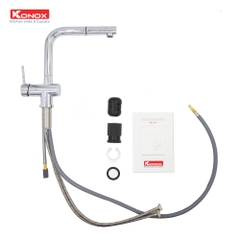 Vòi rửa bát Konox KN1337 - Dây rút linh hoạt