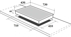 Bếp từ đôi nhập khẩu Đức CZ-989D
