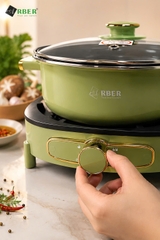 Nồi Lẩu Điện Đa Năng Arber HH5.5LGREEN