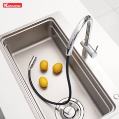 Vòi rửa bát Konox Comfor Chrome - Đường cong trang nhã