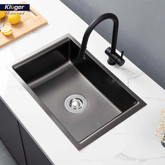 Chậu rửa bát Kluger KU8121B – S68 | Inox POSCO 304 liền khối