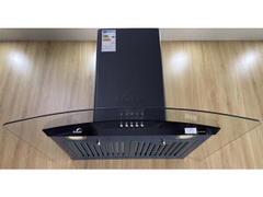 Máy Hút Mùi Bauer BC 70EC3B - Kính cong đen mẫu mới 2026