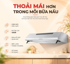Máy hút mùi cổ điển Binova BI-230-I-07, Inox 304