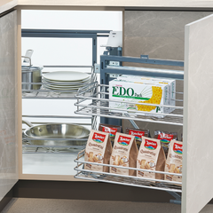 Kệ góc liên hoàn GrandX – Nan Oval SUS304 XMC.45M1(L/R)