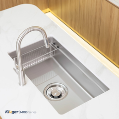 Chậu rửa bát Kluger KU7844FS Basic – POSCO 304 Linen chống xước
