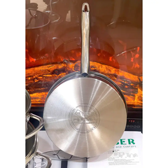Bộ Nồi Inox 3 Đáy Arber AN-04B Gồm 4 Món