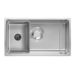 Chậu rửa bát Kluger KU7844FS Plus – Inox 304, Nano Ceramic cao cấp