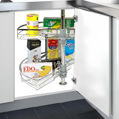 Kệ góc mâm xoay GrandX XC.180.80S1 Góc mở 1/2 – 180°