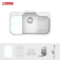 Chậu Rửa Bát Tari 9051SM Inox SUS304 Bề Mặt Mịn