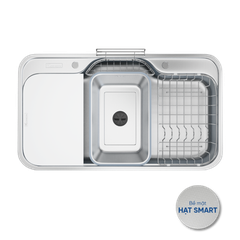 Chậu rửa bát 1 hố chống xước Konox Tari Smart 9051