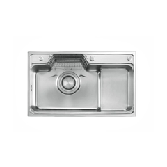 Chậu rửa bát 1 hố Nobinox HIGON NH905 - Thiết kế Nhật Bản có bàn chờ