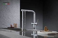 Vòi rửa bát 3 đường nước Nobinox Mira NX333