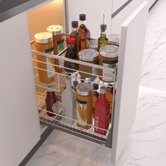 Bộ rổ gia vị Hafele Sonata 549.20.032 - Inox 304 - 200mm