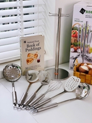 Bộ dụng cụ nhà bếp 6 món ARBER HAPPY inox cao cấp