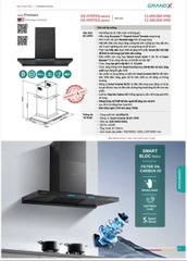 Máy Hút Mùi GrandX GX H70T81 Luxury Black Edition