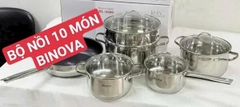 Bộ Nồi Chảo Binova BL-S600 Inox 304