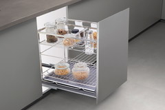 Giá đựng chai lọ gia vị nan dẹt GrandX XS.40S inox 304