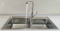 Chậu rửa bát 2 hố Inox 304 FS 8143S