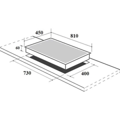 Bếp ba nhập khẩu Đức mặt kính Sapphire chống xước CZ-970 PLUS