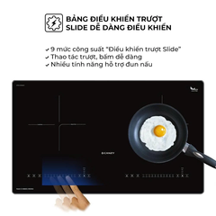 Bếp Từ Đôi Canzy CZ I6969C2 Promax – Mặt Kính Ceramic, Booster 2200W