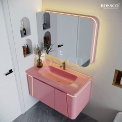 Tủ lavabo chậu đá đúc liền khối BOSSCO BC-E01H