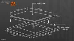 Bếp Hồng Ngoại Đơn Junger JG IS-19 - 2200W Inverter - Cấu hình Đức