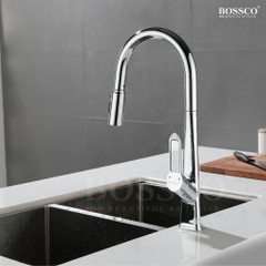 Vòi chén nóng lạnh BOSSCO BC-011 Crom