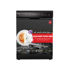 Máy rửa bát KOCHER X15UV - 17 bộ - Diệt khuẩn U.V & Sấy độc lập