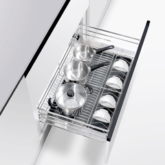 Giá Bát Đĩa Nan Dẹt GrandX XD.80S Cho Tủ Bếp Dưới