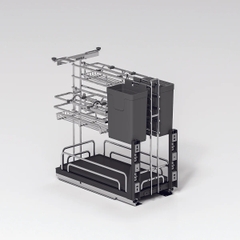 Phụ kiện rổ đa năng Hafele OMERO MULTI 547.11.004 | Inox 304 Nan Ovan (350mm)