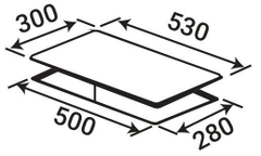 Bếp Domino Điện KAFF KF-330DC