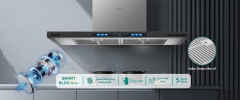Hút mùi chữ T GrandX GX H70T78SG – Công suất 1150 m³/h, siêu êm 42 dB