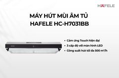 Máy hút mùi âm tủ Hafele HC-H7031BB - 538.86.097