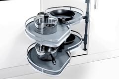 Kệ Góc Liên Hoàn Hình Lá GrandX XM.420SR1 (Mở Phải)