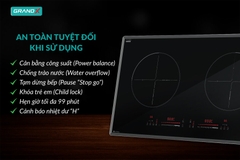 Bếp từ Grandx GX IP789Lux Series 7 Malaysia - Inverter Booster 6000W