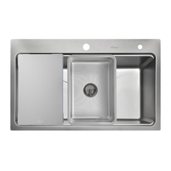 Chậu rửa bát Kluger KW8181FS S81 Plus – POSCO 304 Linen 1.2mm
