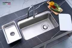 Chậu rửa bát 1 hố Nobinox Mono VA207