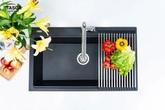 Chậu rửa bát đá 1 hố Tasca Mito NT861B nhập Ý | Chính hãng Nobinox