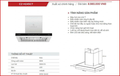 Máy Hút Mùi Canzy CZ-H245CT