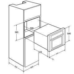 Lò Nướng Canzy  Dung tích 65L CZ-06AU (CZ L10060)