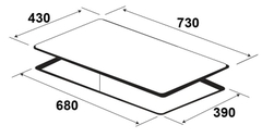 Bếp Từ Đôi KAFF KF-FL6008II