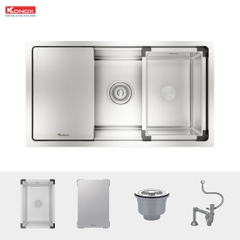 Chậu rửa bát Konox KN8146SU Dekor - Chống Xước
