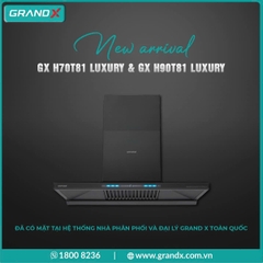 Máy Hút Mùi GrandX GX H90T81 Luxury Black Edition