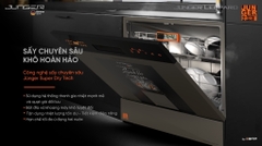 Máy rửa bát Junger JG Leopard DWJ-133-MS - UV Tech + AI Dry