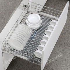 Giá xoong nồi bát đĩa Eurogold EPV6090F (EPO7390VX) - Inox 304 Nan Oval