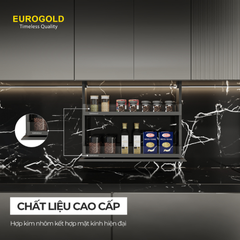 Giá Gia Vị Điện Rổ Vách Kính Eurogold ESL8890