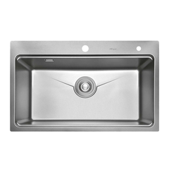 Chậu rửa bát Kluger KW8181FS – S81 Linen POSCO 304 dày 1.2mm