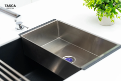 Chậu rửa bát đá 1 hố TASCA MITO NT761B - Nhập khẩu Ý, Lắp âm