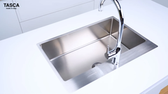 Chậu rửa bát Tasca Pura NT675T - Nhập khẩu Ý, 740mm Lắp Dương